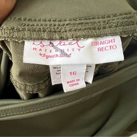 ISABEL MATERNITY Olive Green Skinny Jeans - Picture 7 of 7